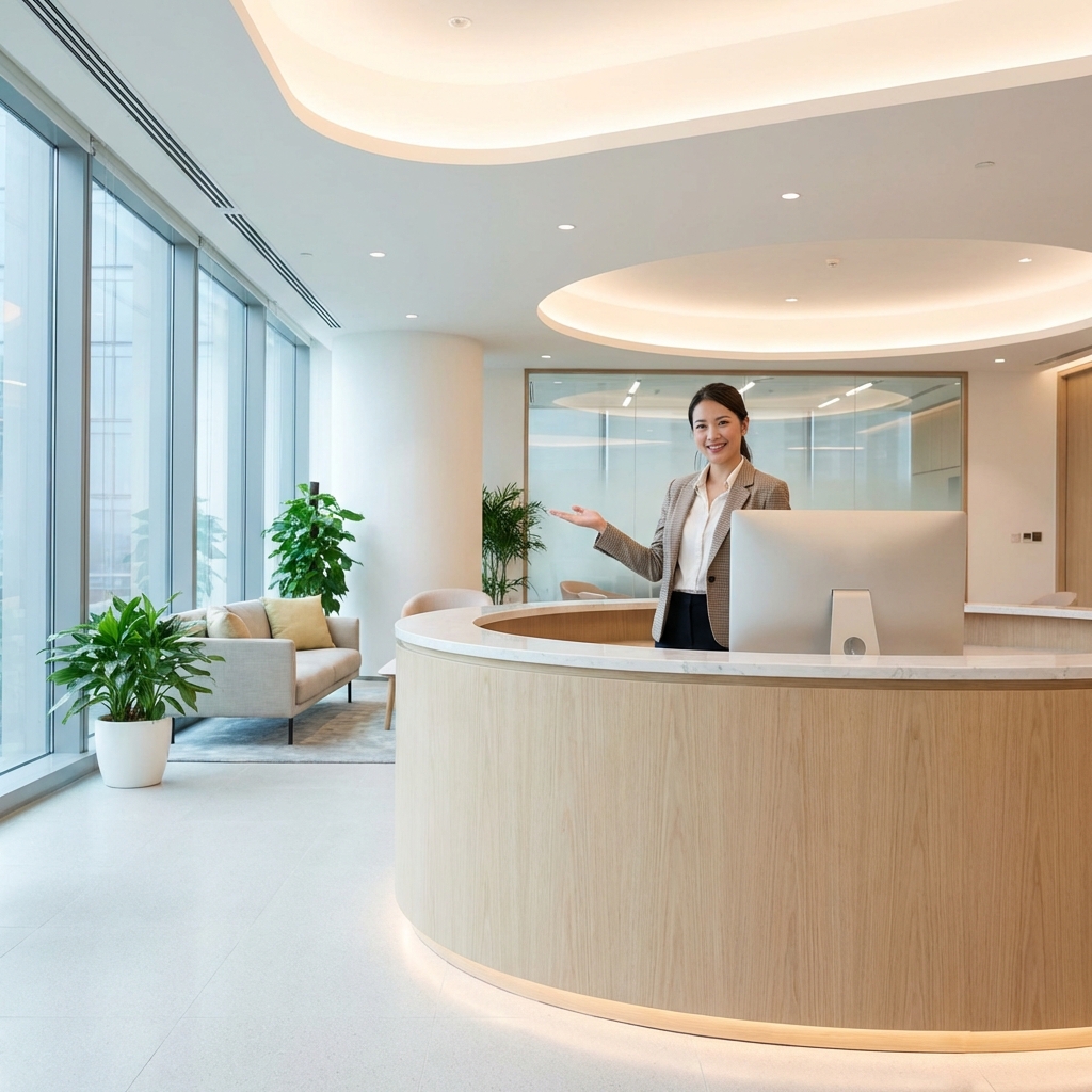 Reception accogliente