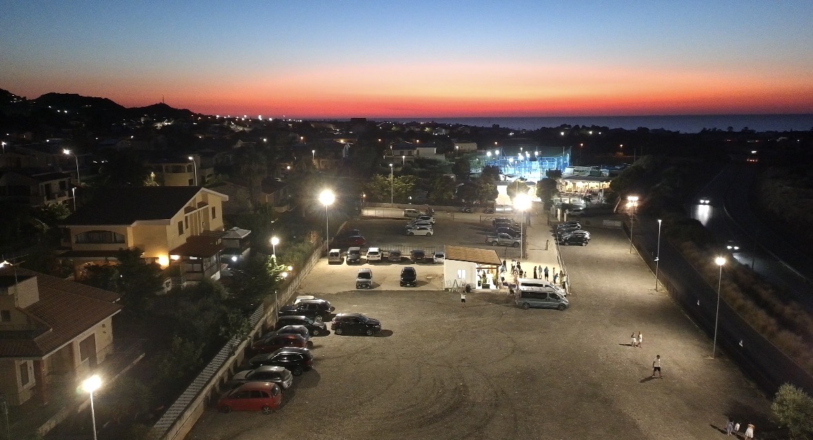 Ingresso parcheggio Parking Beach